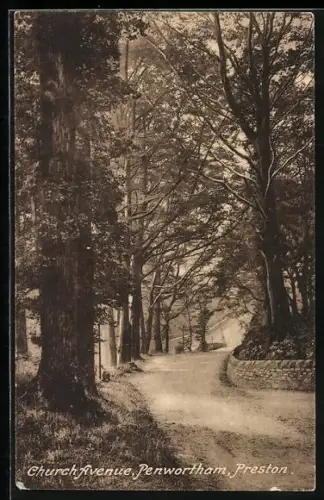 AK Penwortham /Preston, Church Avenue