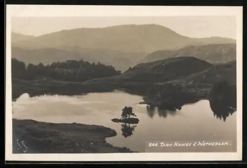 AK Tarn Hawes, Panorama and Wetherlam