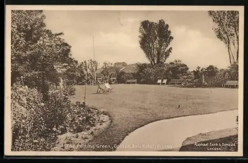 AK Pilling, Golden Ball Hotel, The Putting Green