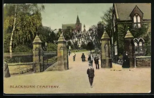 AK Blackburn, Cemetery