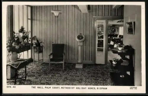 AK Bispham, Methodist Holiday Homes, The Hall, Palm Court