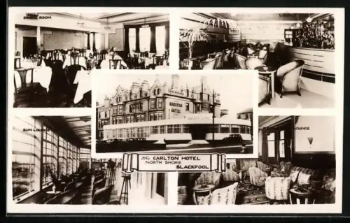 AK Blackpool, The Carlton Hotel, North Shore, Interiors