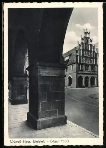 AK Bielefeld, Crüwell-Haus, erbaut 1530
