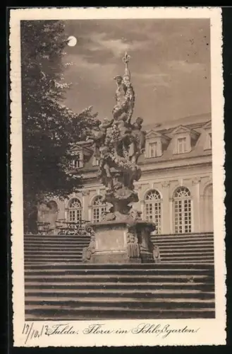 AK Fulda, Flora im Schlossgarten