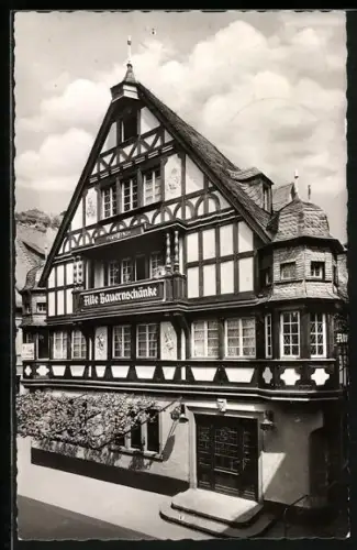 AK Assmannshausen /Rhein, Restaurant Alte Bauernschaenke