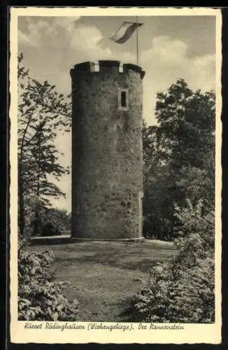 AK Rödinghausen /Wiehengebirge, Der Nonnenstein