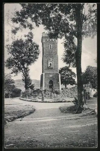 AK Vlotho a. d. W., Bismarckturm auf dem Amtshausberg
