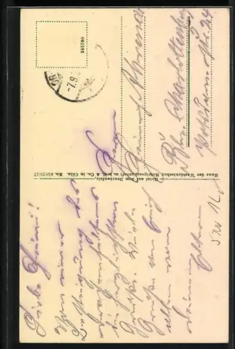 AK Drachenfels a. Rhein, Burgruine, Esel