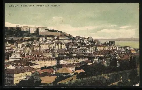 AK Lisboa, Vista de S. Pedro de Alcantara