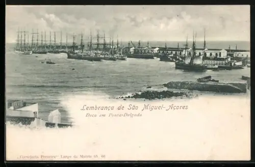 AK Sao Miguel /Acores, Lembranca, Doca em Ponta-Delgada