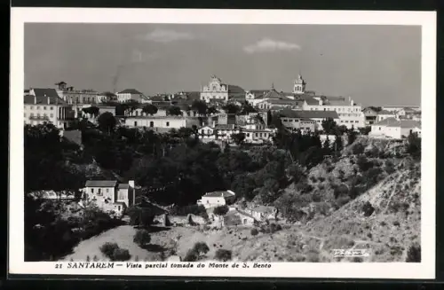 AK Santarem, Vista parcial tomada de Monte de S. Bento