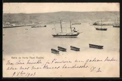AK Horta Fayal /Acores, Bahia da Horta Fayal
