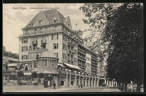 AK Bad Elster, Palast-Hotel Wettiner Hof