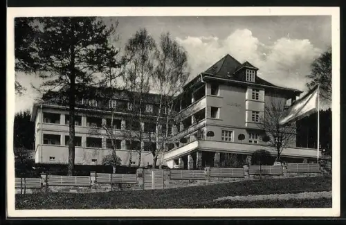 AK Bad Elster, Kurheim Reichsbahn