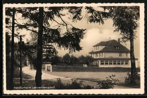 AK Langenbernsdorf, Waldkurheim-Gaststätte, Inh. Emil Gross