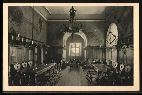 AK Mylau i. V., Altdeutsche Schlossschänke, Inh. Otto Heinze