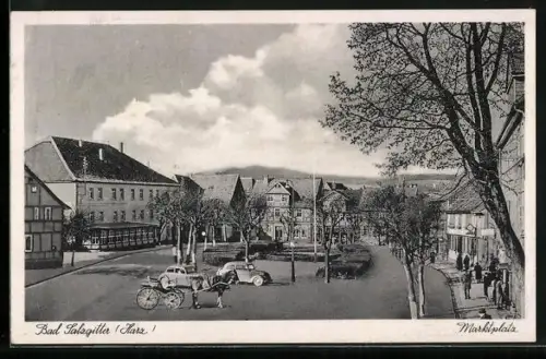 AK Bad Salzgitter /Harz, Marktplatz