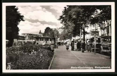 AK Berlin-Charlottenburg, Stuttgarter Platz
