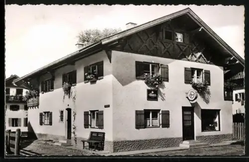 AK Füssen, Gasthof Haus Schmölz