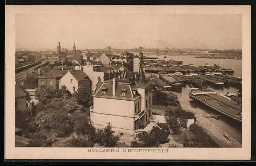 AK Homberg /Niederrhein, Frachtschiffe