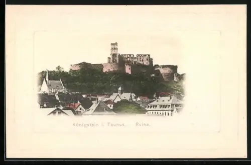AK Königstein i. Taunus, Ruine