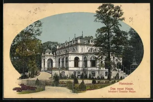 AK Hannover, Gasthof Das neue Haus, Inh. Theodor Meyer