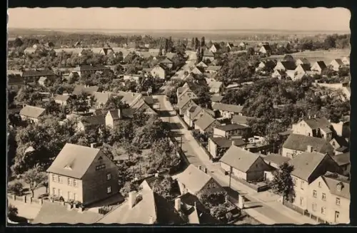 AK Lauchhammer-Mitte, Blick auf die Kleinleipischer Strasse