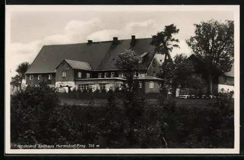 AK Hermsdorf /Erzgeb., Fremdenhof Zollhaus