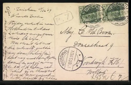 AK Zwickau i. Sa., Hauptmarkt