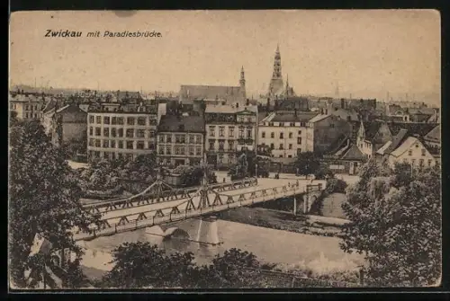 AK Zwickau, Paradiesbrücke