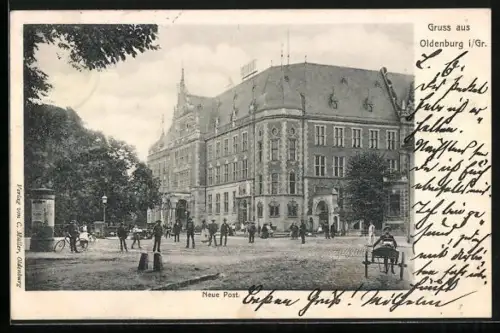 AK Oldenburg i /Gr., Neue Post