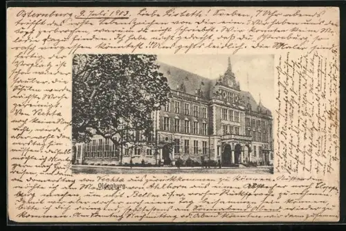 AK Oldenburg / O., Rathaus