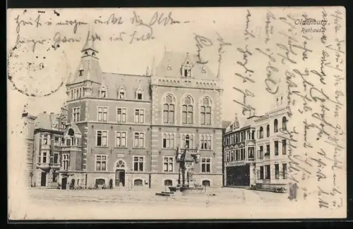 AK Oldenburg / O., Rathaus