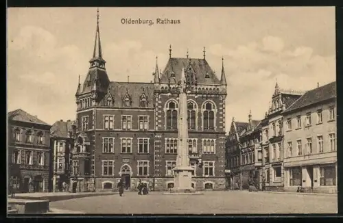 AK Oldenburg / O., Rathaus