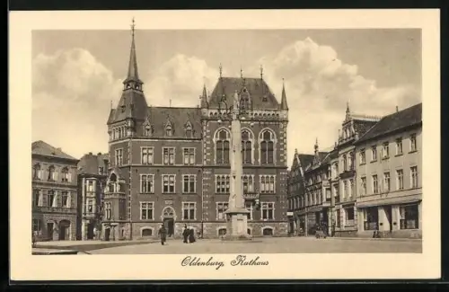 AK Oldenburg / O., Rathaus