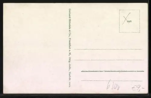 AK Giessen, Schulstrasse, Strassenbahn, Kirche