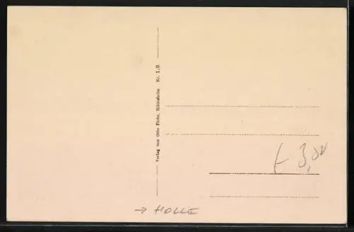 AK Holle, Burg Wohldenberg, Gesamtansicht der Burganlage