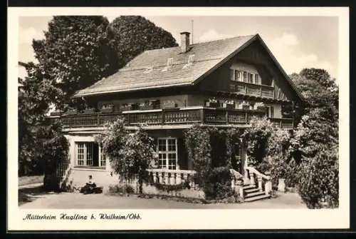 AK Weilheim /Obb., Mütterheim Huglfing