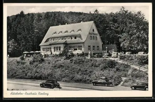 AK Rimberg /Hersfeld, Autobahn-Rasthaus Rimberg