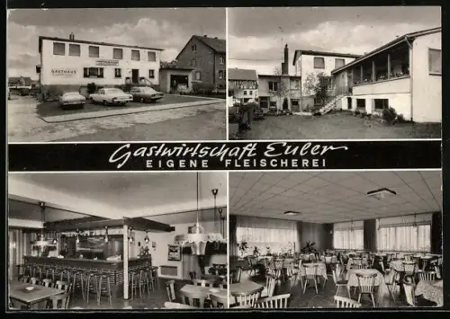 AK Niederbeisheim, Gasthaus Euler, eigene Fleischerei, Gasthaus, Saal, Clubräume