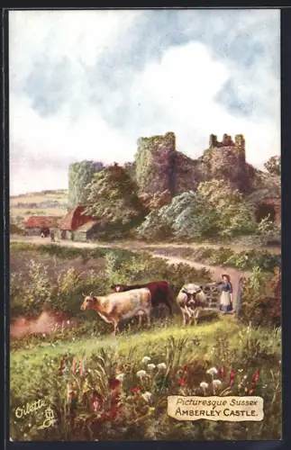 Künstler-AK Amberley, Castle
