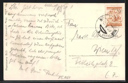 AK Bruck a. Mur, Hauptplatz, Panorama