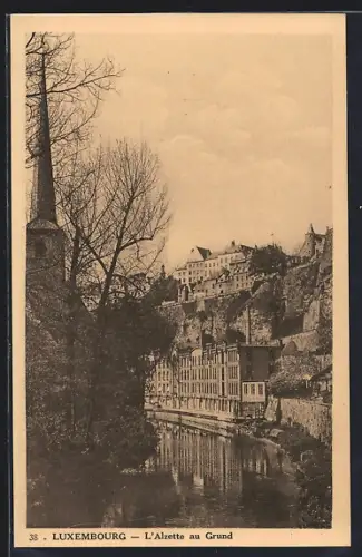 AK Luxembourg, L`Alzette au Grund