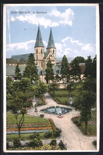 AK Echternach, La Basilique