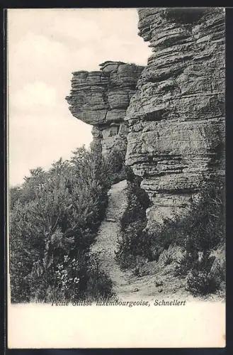 AK Schnellert, Partie an den Felsen