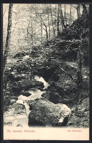 AK Essbach, Partie am Bach