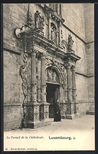 AK Luxembourg, Portail de la Cathédrale