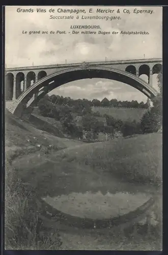 AK Luxembourg, Le grand arc du Pont