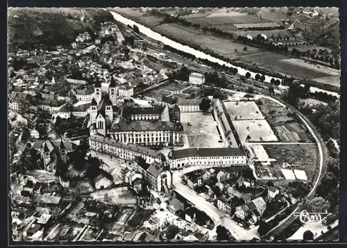 AK Echternach, Vue aérienne