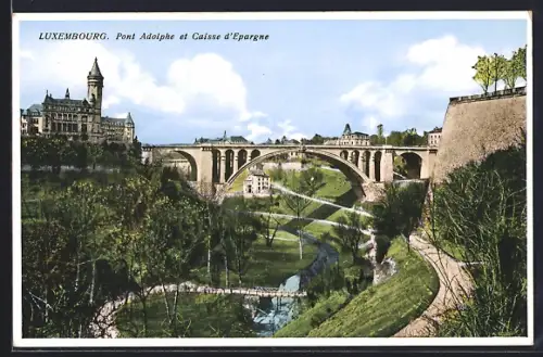 AK Luxembourg, Pont Adolphe et Caisse d Epargne